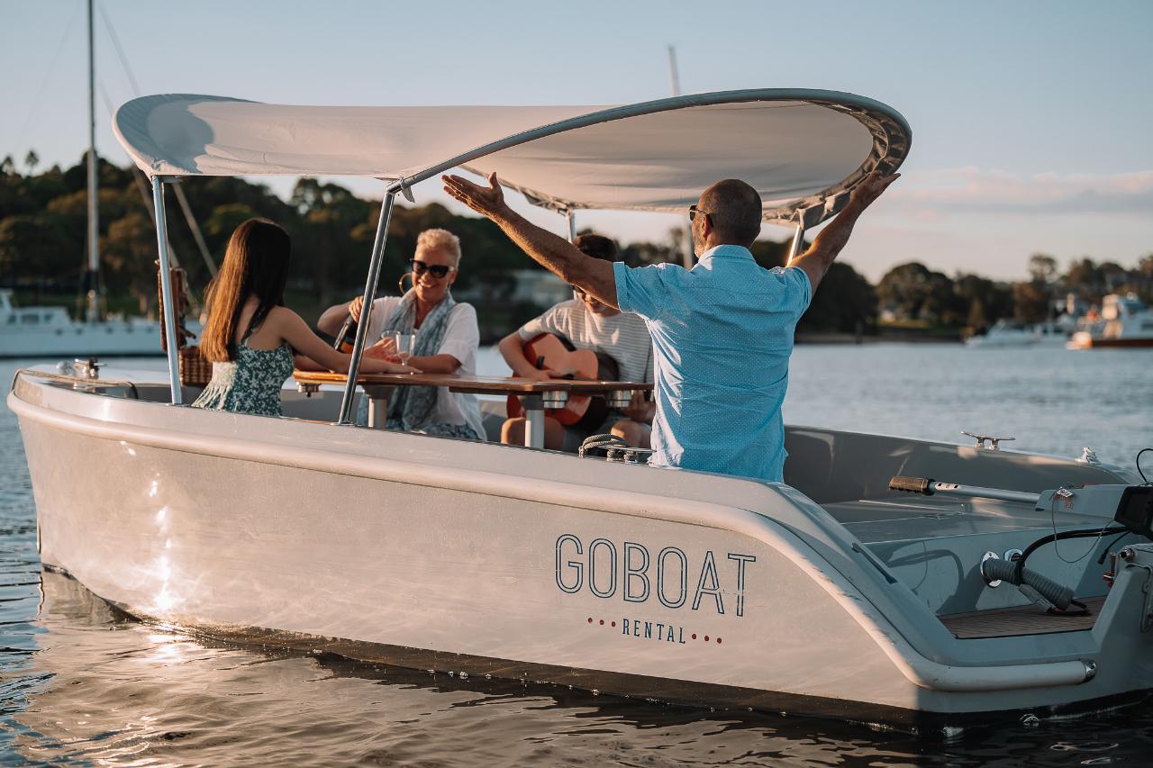 GoBoat Sydney - 2 Hour Electric Picnic Boat Hire (up to 8 people)