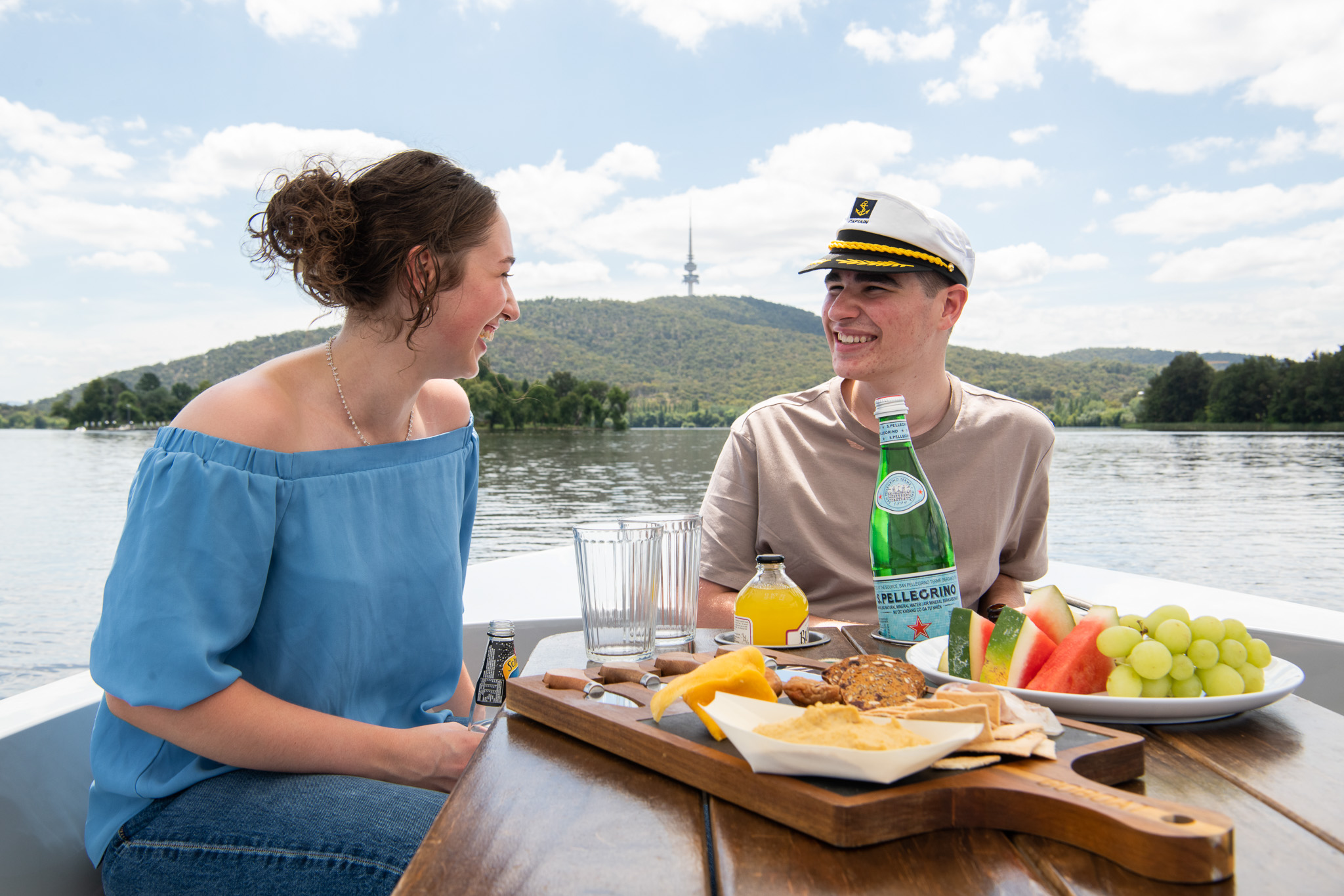 GoBoat Canberra - 3 Hour Electric Picnic Boat Hire (up to 8 people)