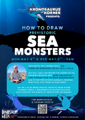 Palaeo Illustration Workshops with Zev Landes