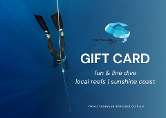 Gift Card | Fun & Line Dive | Local Reefs Sunshine Coast