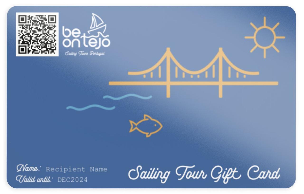 Sailing Tour Gift Card