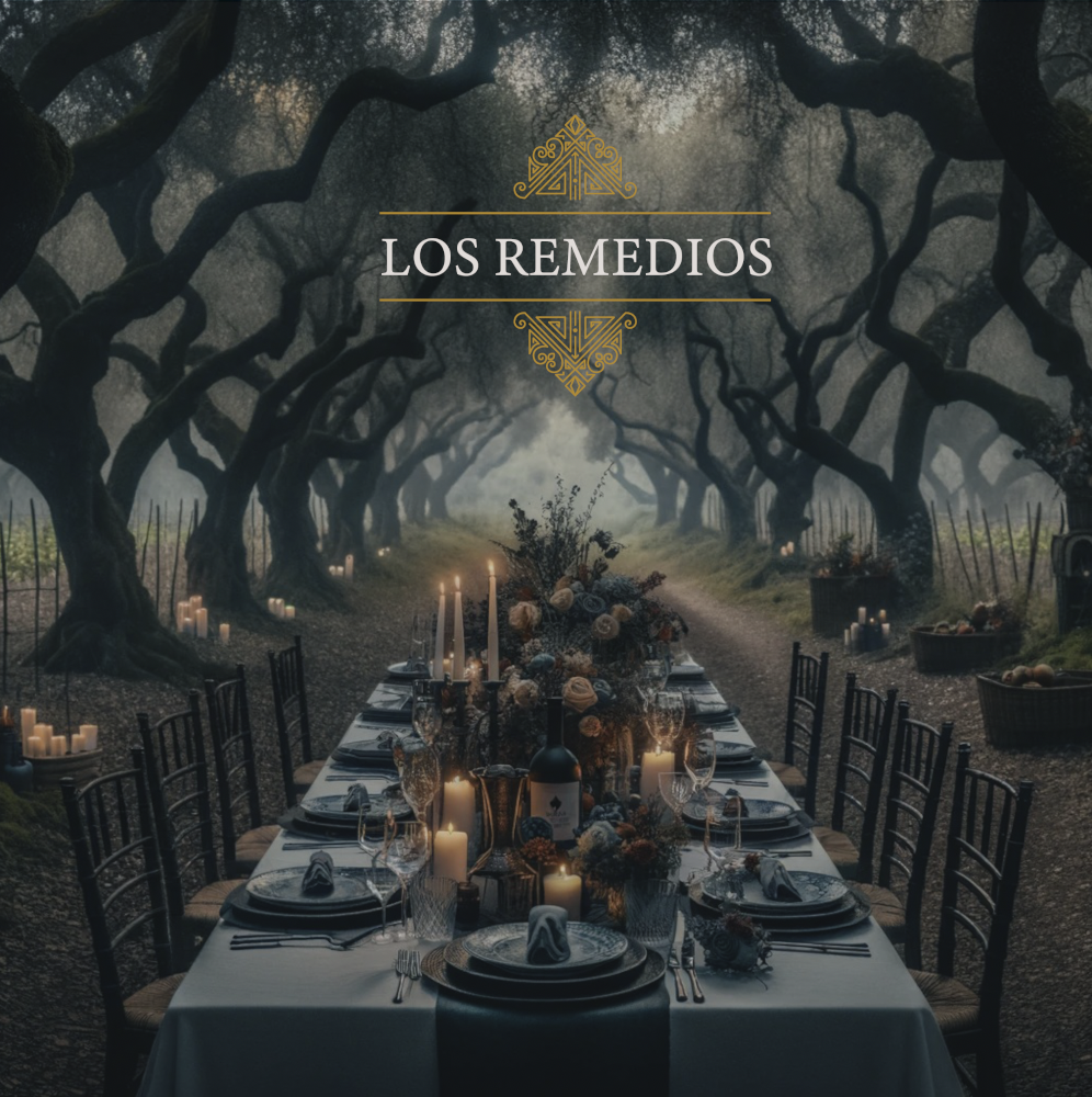 ENCHATED DINNER IN THE WOODS by LOS REMEDIOS
