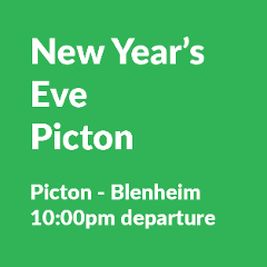 3. New Year's Eve Picton 2023 - Picton to Blenheim @10:00pm