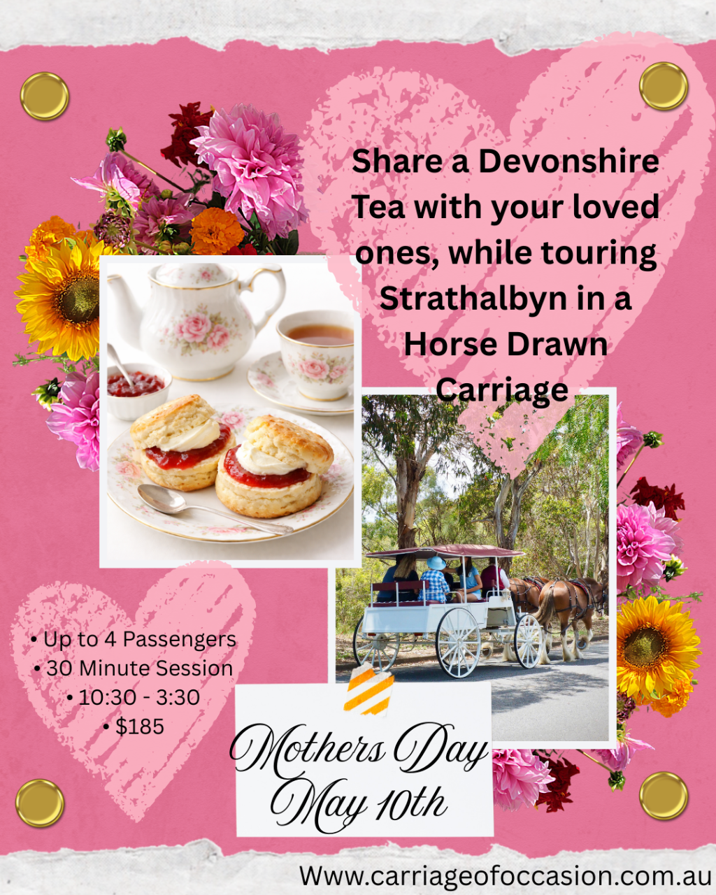 Mother's Day Carriage Ride