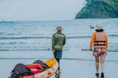 Ocean Kayak and Snorkeling Tour near Samara & Puerto Carrillo