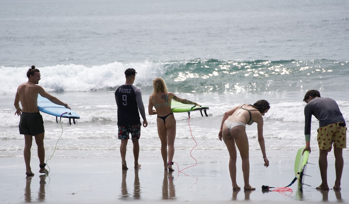 Group Surf lessons Samara & Puerto Carrillo Costa Rica
