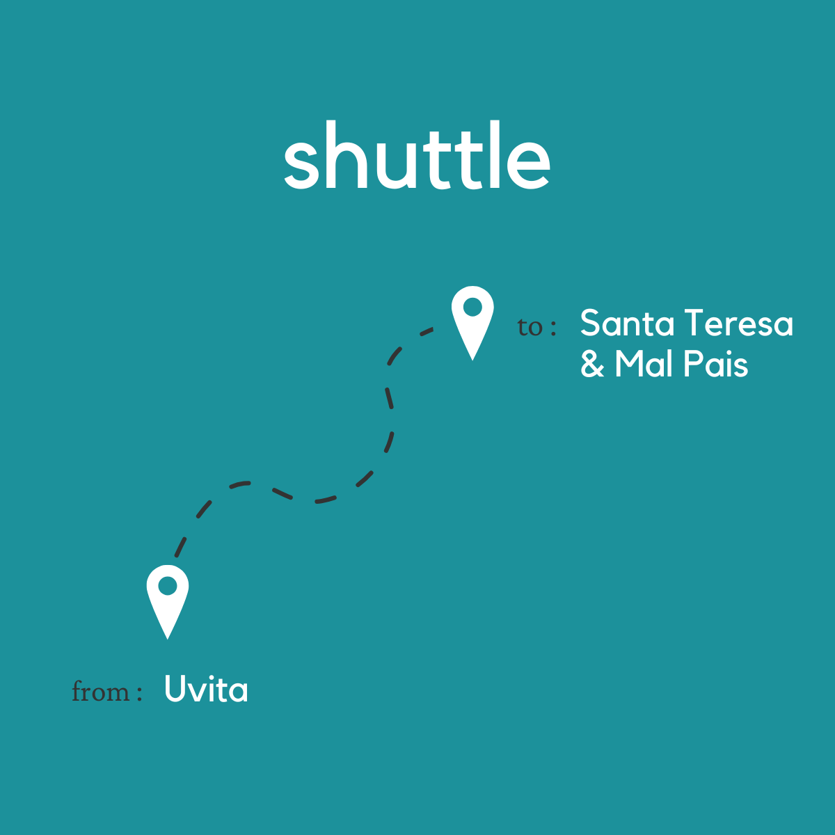 To Santa Teresa & Mal Pais From Uvita