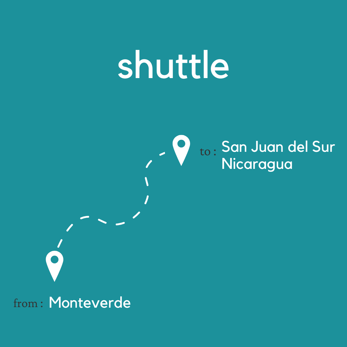 To San Juan del Sur, Nicaragua From Monteverde