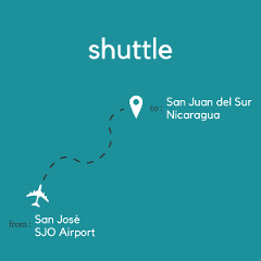 To San Juan del Sur, Nicaragua From San Jose Area & Juan Santamaria International Airport (SJO)