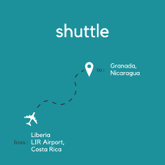 To Granada, Nicaragua From Liberia Area & Daniel Oduber Quiros International Airport (LIR) 
