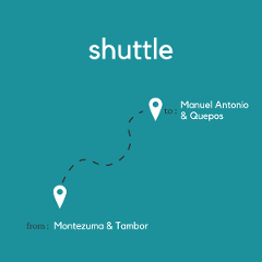 To Manuel Antonio & Quepos From Montezuma & Tambor