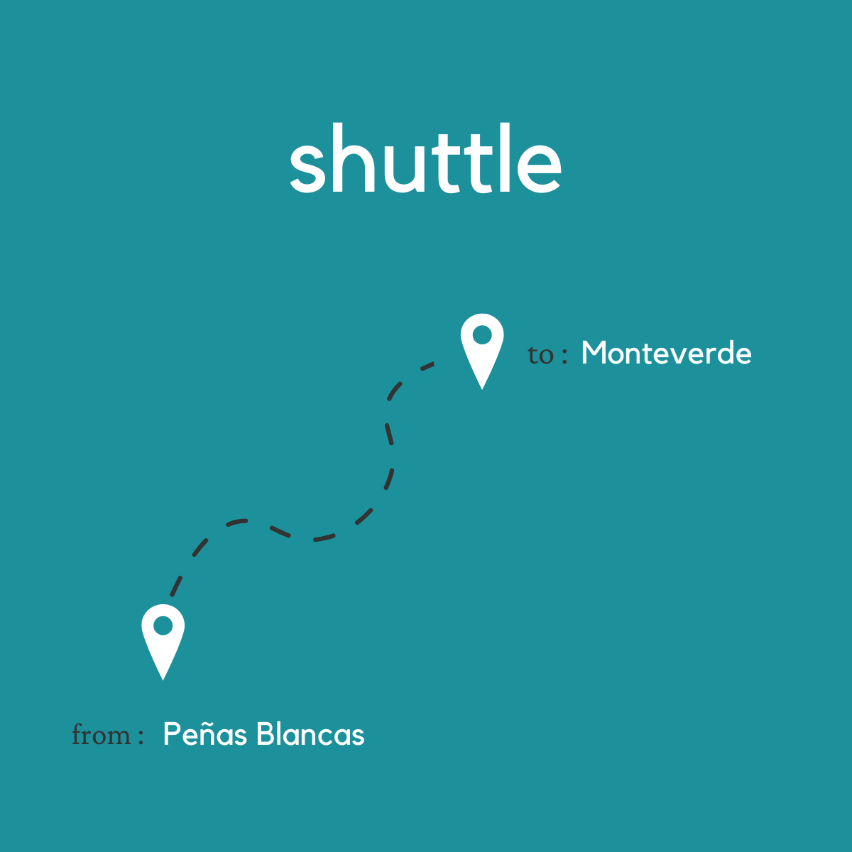 To Monteverde from Peñas Blancas