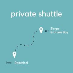 To Sierpe (Drake Bay) From Dominical (Private)