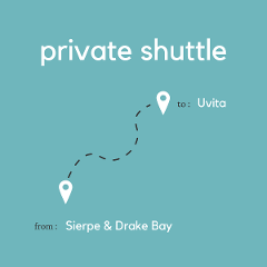 To Uvita From Sierpe (Drake Bay) (Private)