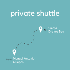 To Sierpe or Drake Bay from Manuel Antonio & Quepos (Private)