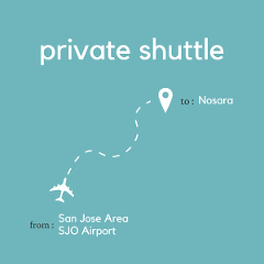 To Nosara From the San Jose Area & Juan Santamaria International Airport (SJO) (Private)