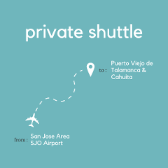 To Puerto Viejo & Cahuita From the San Jose Area & Juan Santamaria International Airport (SJO) (Private)