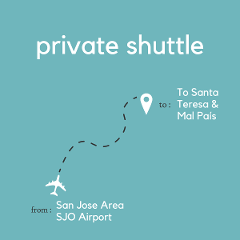 To Santa Teresa & Mal País From the San Jose Area & Juan Santamaria International Airport (SJO) (Private)