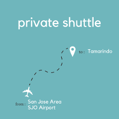 To Tamarindo From San Jose Area & Juan Santamaria Airport (SJO) (Private)