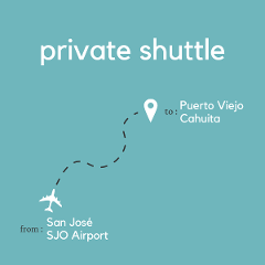 To Puerto Viejo & Cahuita From San Jose Area & Juan Santamaria International Airport (SJO) (Private)