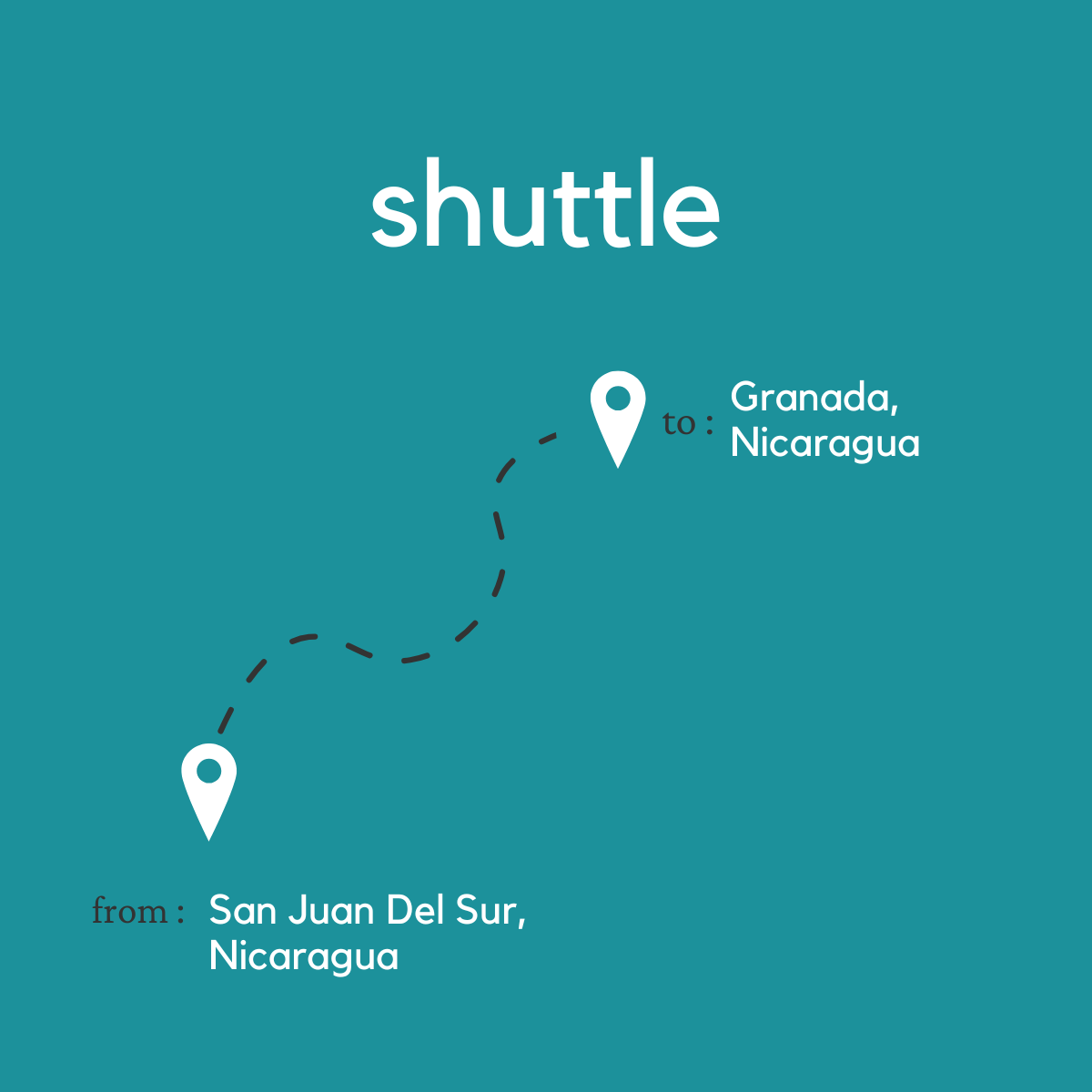 To Granada, Nicaragua From San Juan del Sur, Nicaragua