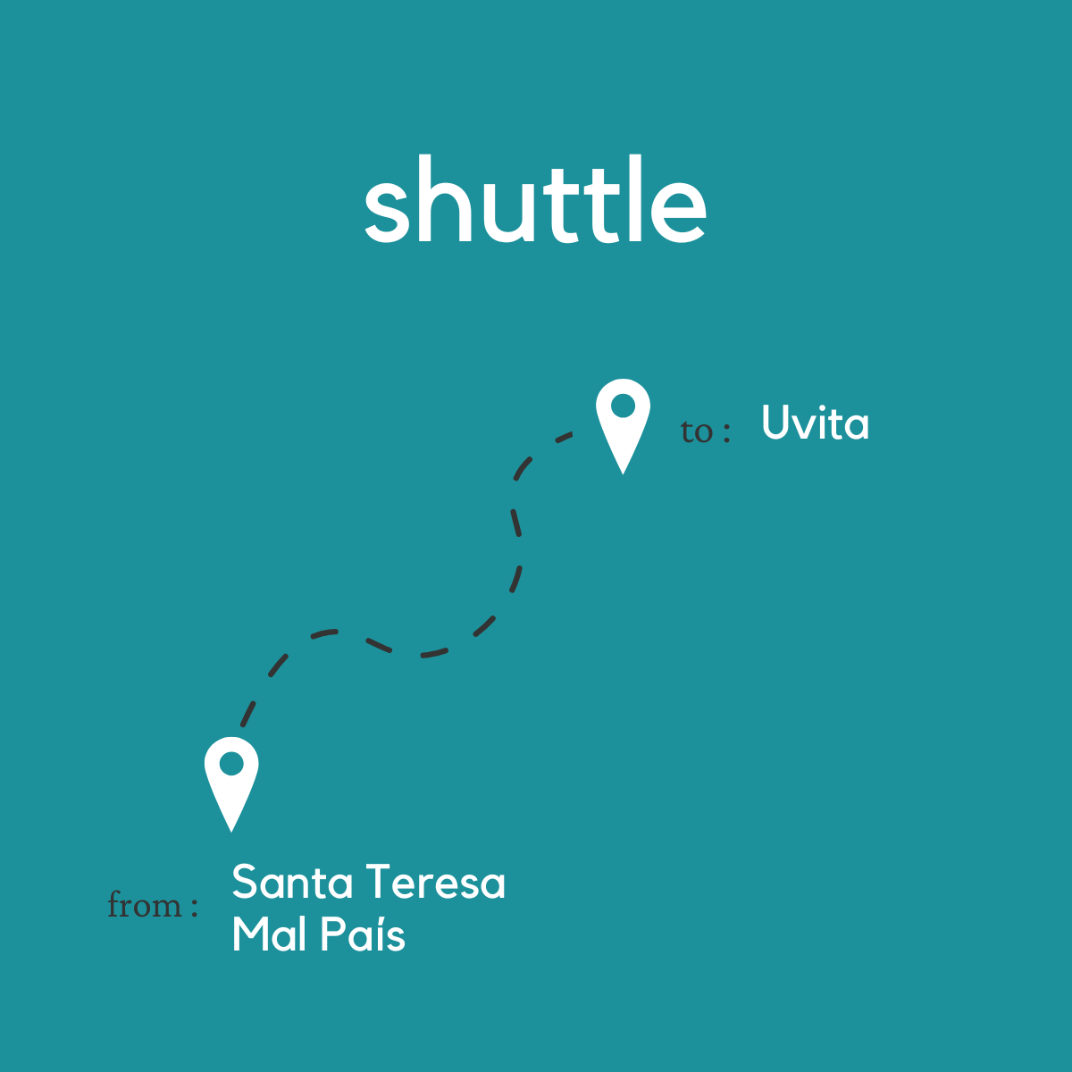 To Uvita From Santa Teresa & Mal Pais