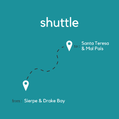 To Santa Teresa & Mal Pias From Sierpe (Drake Bay)