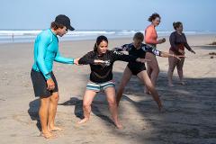 Group Surf Lessons 4:1 Santa Teresa