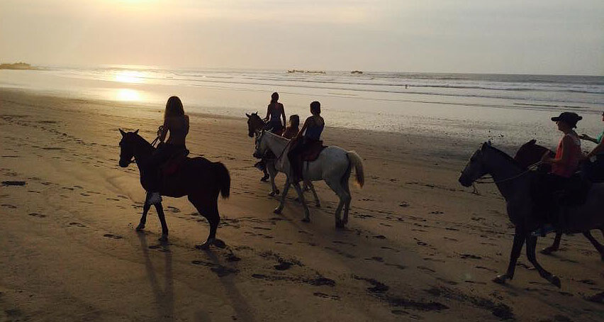 Sunset Horseback Riding