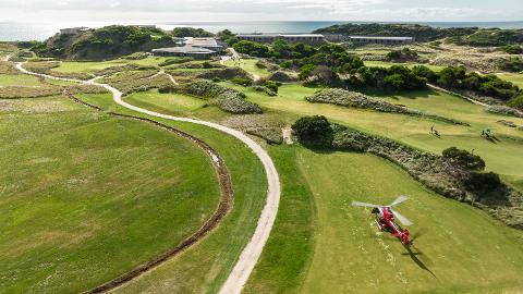 Barnbougle Golfing Day & Flight Transport from Launceston Tasmania Australia