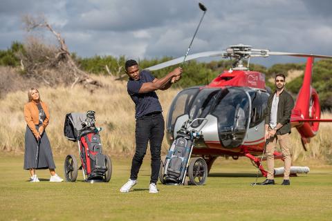 Barnbougle Golfing Day & Flight Transport from Launceston Tasmania Australia