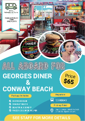 Georges Diner & Conway Beach. 