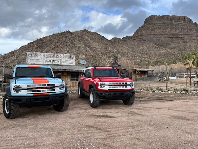 Grand Canyon Western Ranch Overnight From Las Vegas with Luxury Bronco Rental