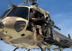 Gunship Helicopter Action Experience in Las Vegas with Luxury Bronco Rental