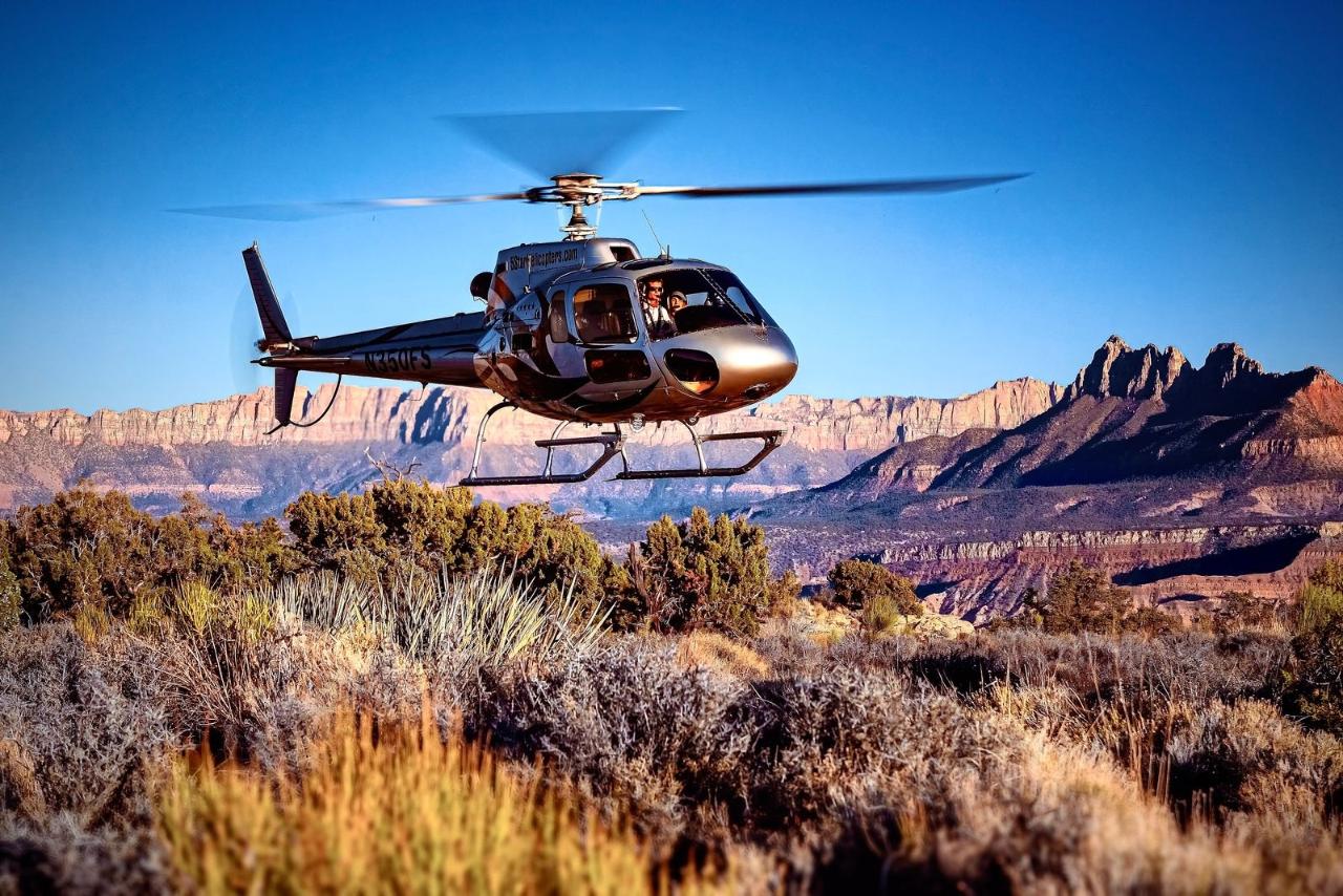 Zion National Park Helicopter Adventure From Las Vegas with Luxury Bronco Rental