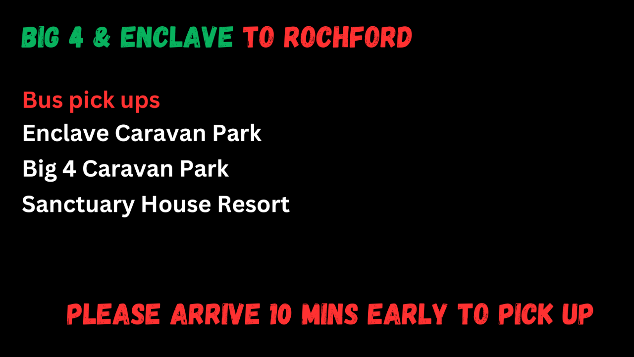 Big 4 & Enclave Caravan Park Healesville to Rochford 