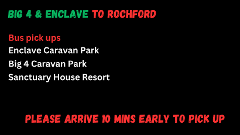 Big 4 & Enclave Caravan Park Healesville to Rochford 