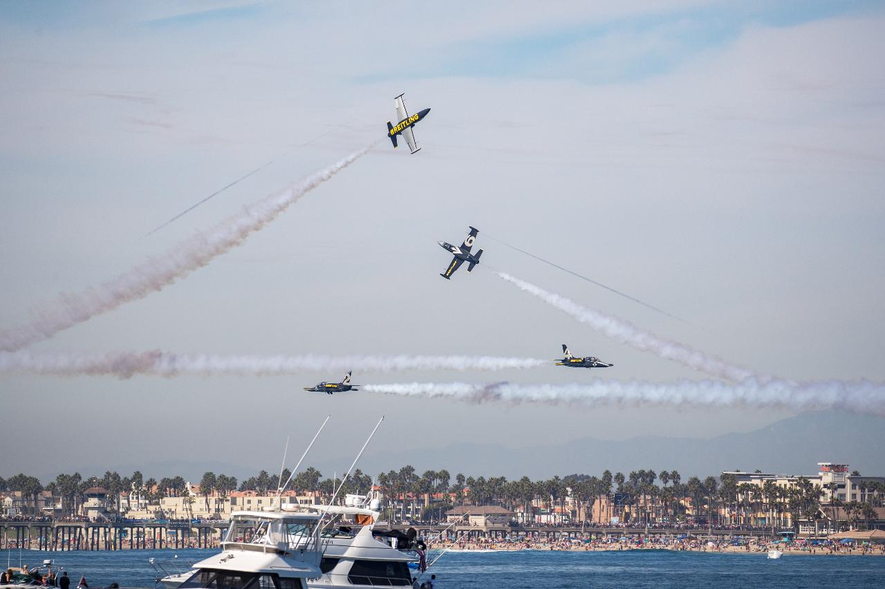 Huntington Beach Air Show Cruises Davey's Locker Sportfishing & Whale