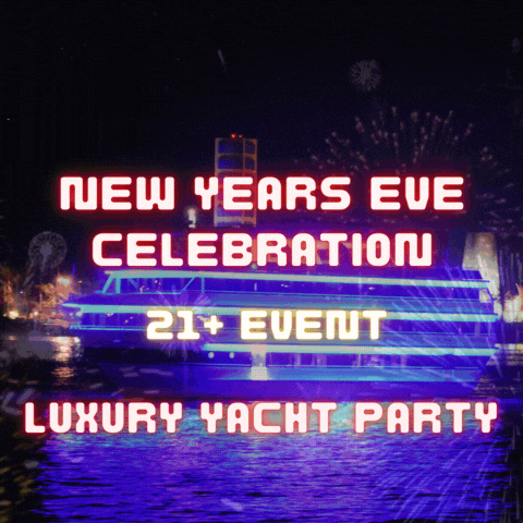 21+ New Year's Eve Cruise & Fireworks Show on Luxury VIP Yacht M/V SIR WINSTON from LONG BEACH