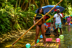 Bamboo Rafting w/ Limestone Massage