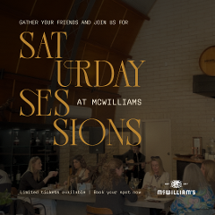 McWilliam's Final Saturday Session 2026