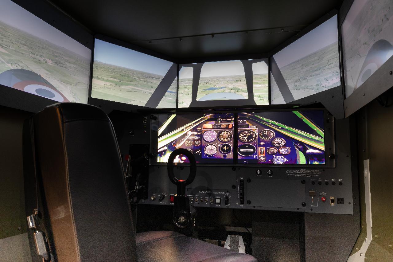 Short Supermarine Spitfire Flight Simulator Experience  