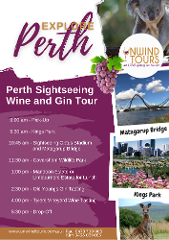 Perth Sightseeing, Caversham Wildlife Park, Wine and Gin Tour 