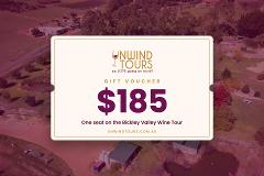 $185 Gift Voucher, One Seat Bickley Valley Wine Tour