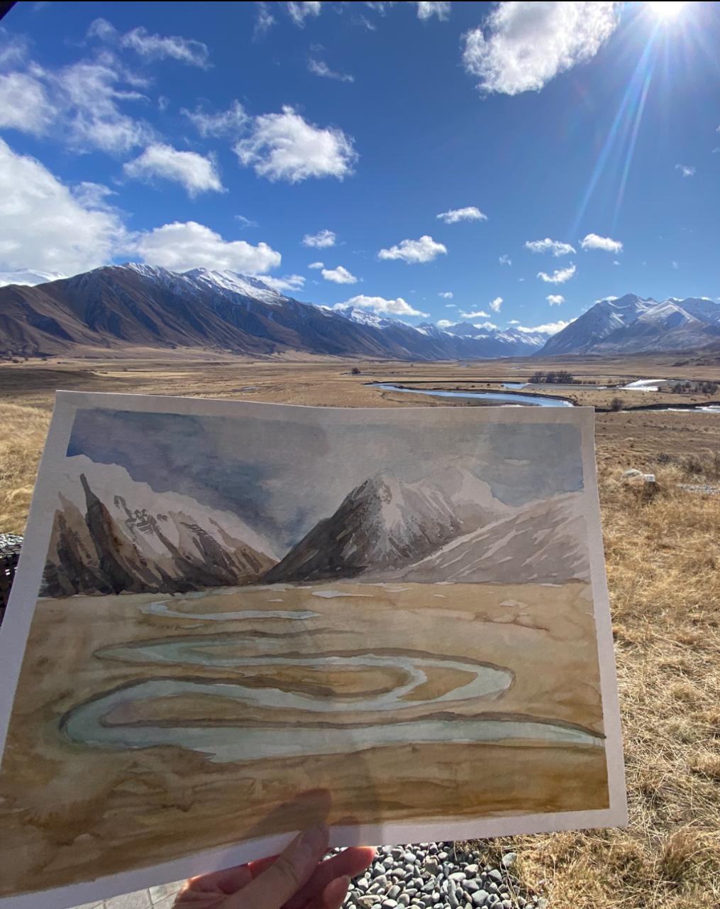  Full day Watercolour art tour