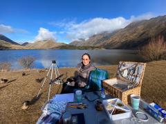  Full day  Moke Lake painting tour