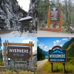 Minivan Airport Shuttle: Radium Hot Springs, Invermere, Windermere, or Fairmont Hot Spring to Calgary