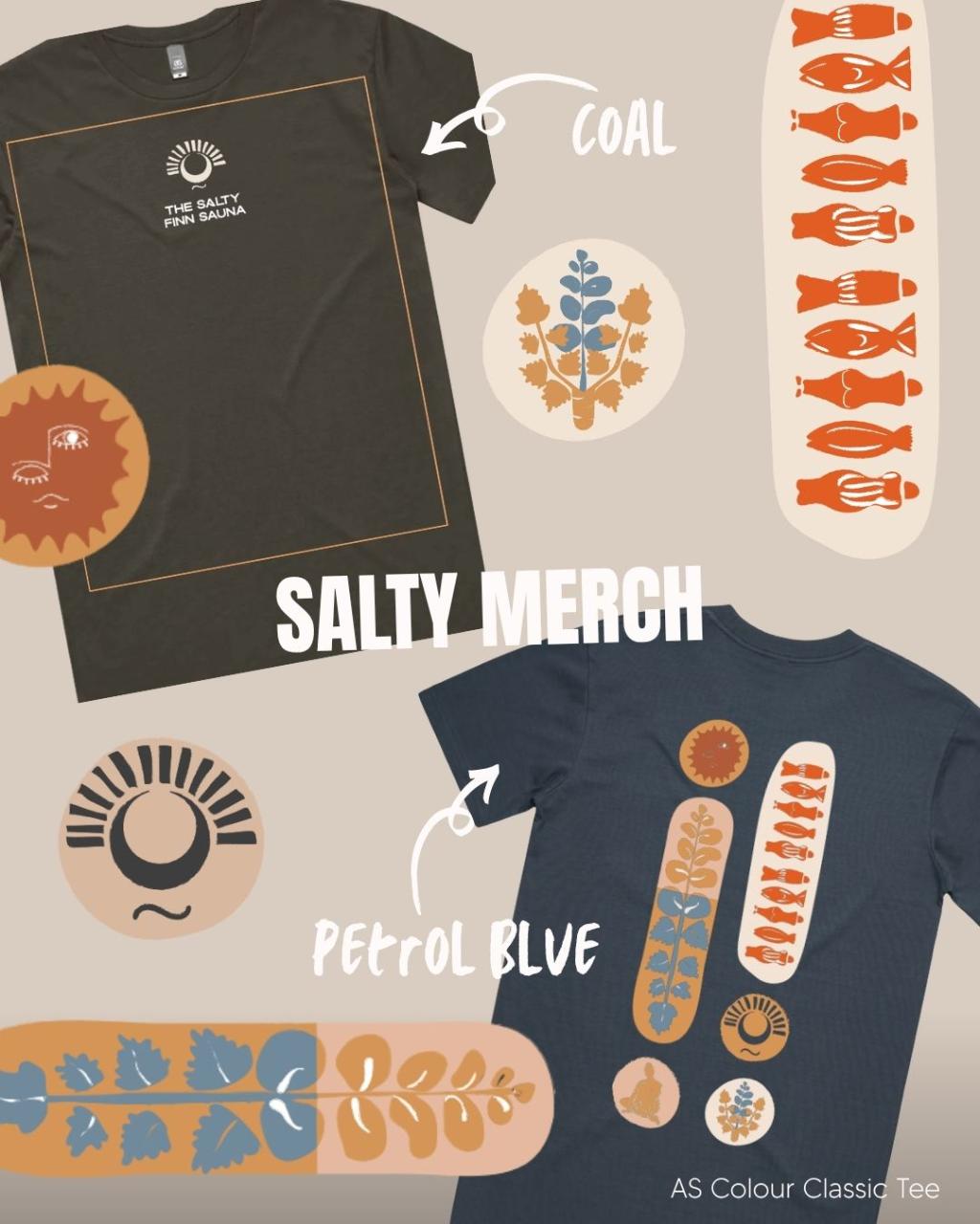 The Salty Finn Sauna T-Shirt