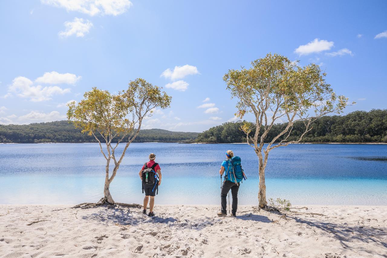 Pack Free Camping: Lake McKenzie Eco Walk - 2 Days