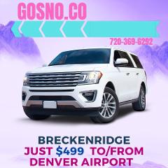 Breckenrige to Denver Airport - $499 - up to 6 passengers